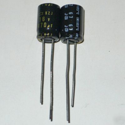 6 nippon chemi-con ncc kzj 16V 470UF ultra low esr cap