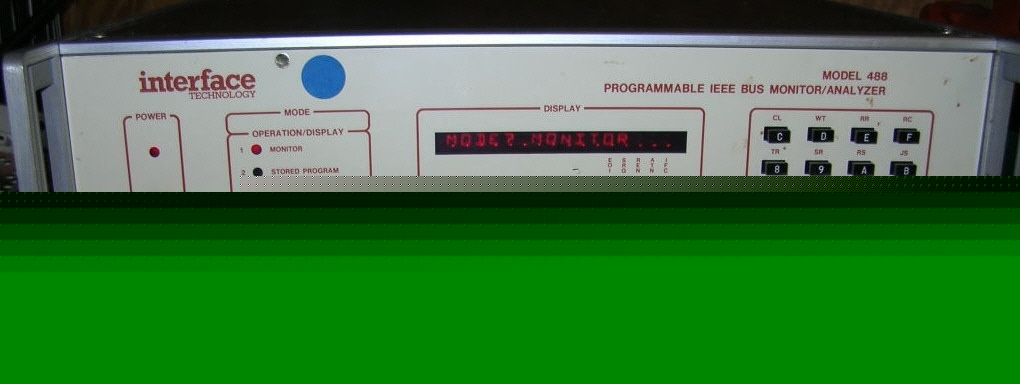 Interface technology 488 programmable bus ieee analyzer