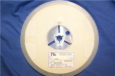 New NRC12J364TR nippon smd res 1206 5% 1/4W qty 5000 