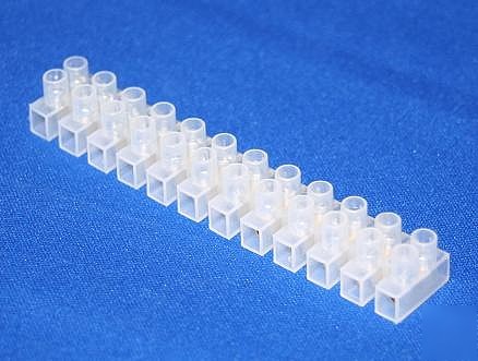 Twelve way 3A terminal blocks