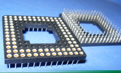 88-pin pga socket hi-rel gold inserts (10PCS)