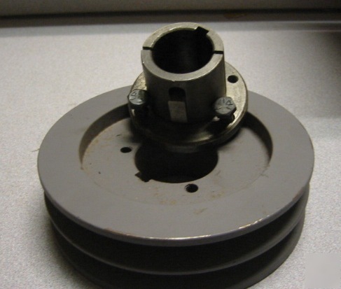 Browning fan sheave/5.4IN/1-3/8 in bore/w bushing