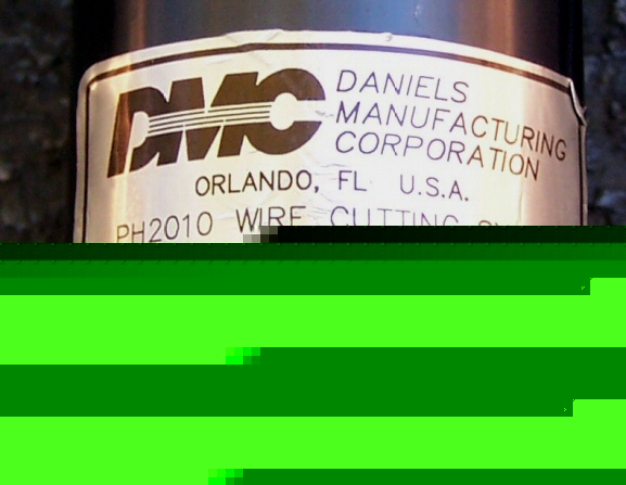 Dmc daniels PH2010, phfwc wire cutter PHRPU3 power unit