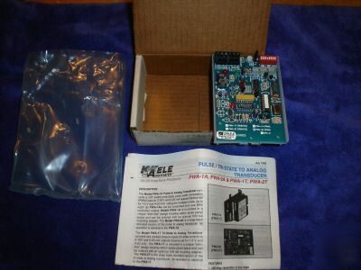 Kele & associates pwa-2A pulse to analog transducer 