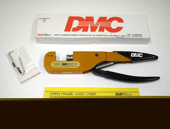 New daniels dmc HX4 milspec M22520 /5-01 crimper in box