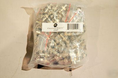 Channelvision 2127 rca (f) to bnc (m) connector qt. 100