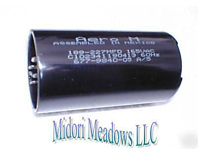 189- 227 mfd start capacitor capacitors lot of 15 sale