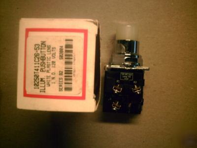 Cutler hammer # 10250T411C26-53 illuminated pushbutton