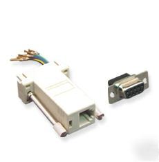 New icc d-sub modular adapter kit ICDB09TF8C 