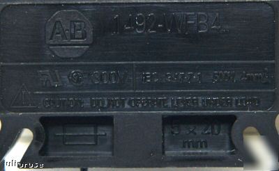 Allen-bradley 1492-WFB4 fuse teminal block lot of (12)