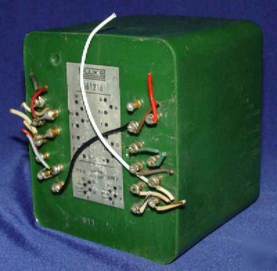 Fluke 161216 transformer pull multitap & 600 vac out