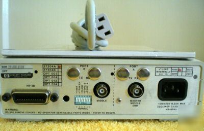 Hp agilent hpib extender 37204A SN2910UI33339 w/ manual