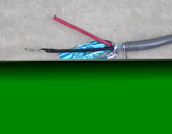 New 1100' spool 1PR 22AWG shielded audio cable 