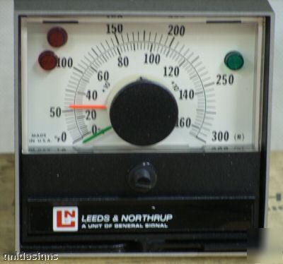 New west/leeds & northrup 1500 temperature controller 