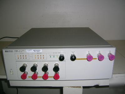 Hp 4380A 8-port s-parameter test set,1 khz to 500 mhz.
