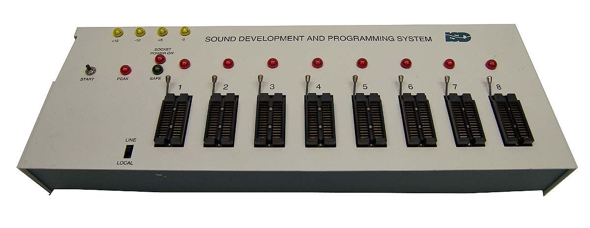 Isd sound development/programming gang eprom programmer