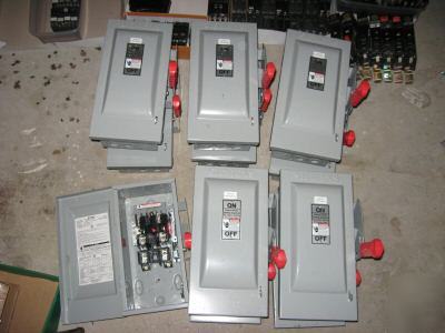 New 7 siemens 30 amp heavy safety switch 