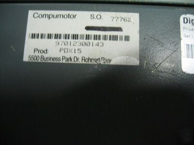 Parker digiplan PDX15 ministep drive controller
