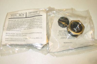 Soft-noze sn-18 cushioned sensor mount 18MM shielded