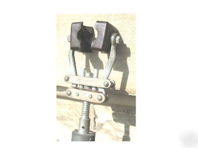 Pair of cable electrician safety hot sticks 