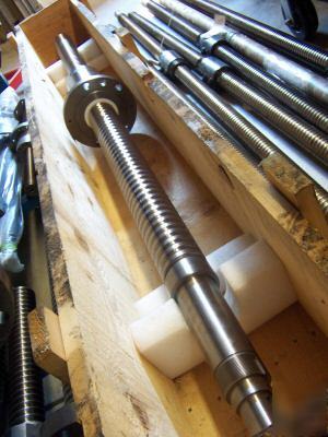 Precision ballscrew, 80 mm thread dia.; 20 mm pitch