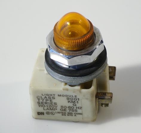 Square d 9001 type 9001 ser.g type km-1 light module