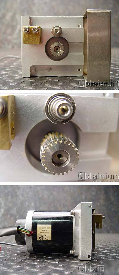 Stepping gear motor 1471059-004 renco encoder gear rod 