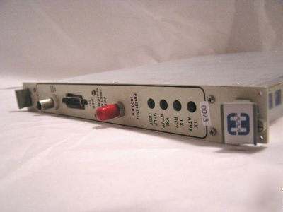Used surplus: harris fotr tx fiber optic card 3005054