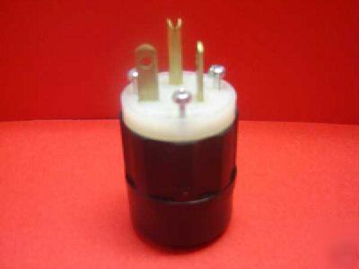  pass&symour 20A/125V locking blk&w plug PS5366-xcc