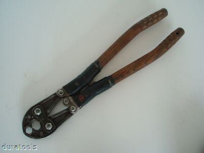 Burndy md-6 electrical crimper lineman crimping