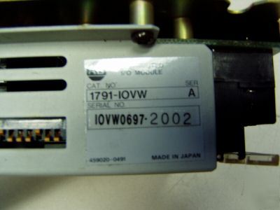 Allen bradley 64 point i/o module 1791-iovw