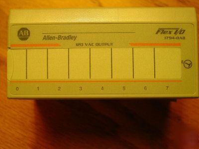 New allen-bradley #1794-OA8, flex logix - 