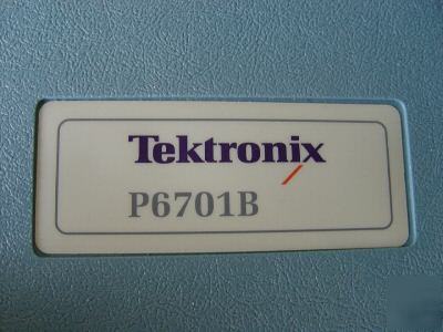 Tektronix 6701B o/e optical to electrical converter