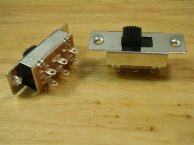 14, 2-way dpdt 125V-250V slide on/on guitar switch,S202