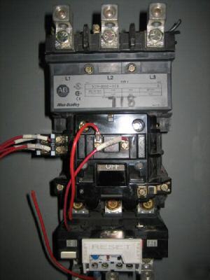 Allen bradley size 3 509-dod-B1K starter ab 90A D0D