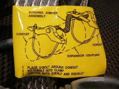 New o-z / gedney grounding and bonding jumpers - 