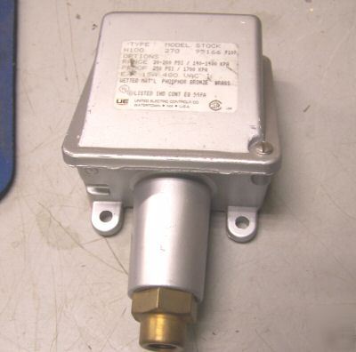 New united electric pressure switch H100 270 95166 9109