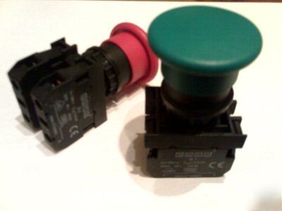 22MM mushroom headed push button non latching