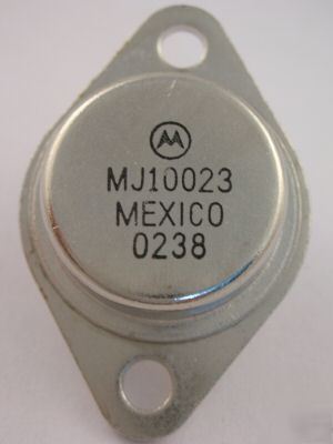 10, npn MJ10023 power speedup transistors 400V mot to-3