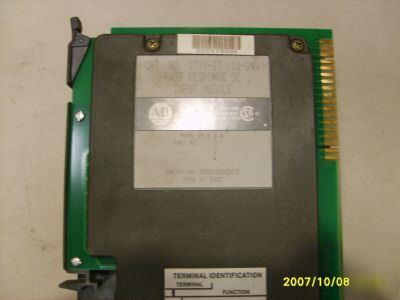 1771-it 12-24VDC fast response input module 1771IT