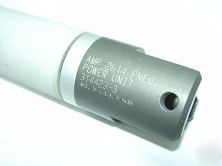 Tyco amp 2614 pneumatic crimper crimping aircraft tool 