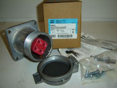  crouse hinds AR642 receptacle 3 w 4 p 60 amp ar-642