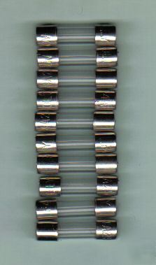 100 x 100MA,slow blow glass fuse 20MM, 0.1A TO16A also