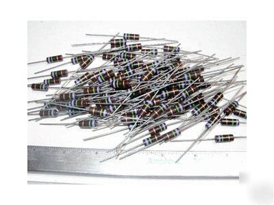 75 ohm 5% 2 w wire wound resistors (100 pcs)