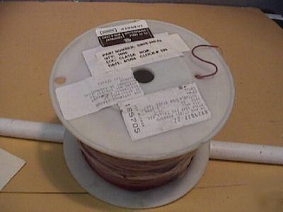 Elecrical wire 14 awg 1000 ft plastic coated red