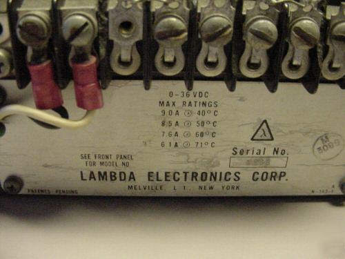 Lambda power supply lk 343A 