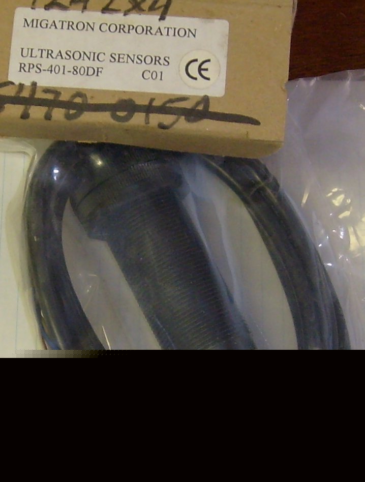 New migatron corp. ultrasonic sensor rps-401-80DF 2@ 