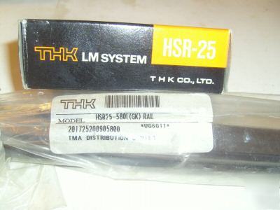 New thk linear motion hsr-25 rails + blocks iko 
