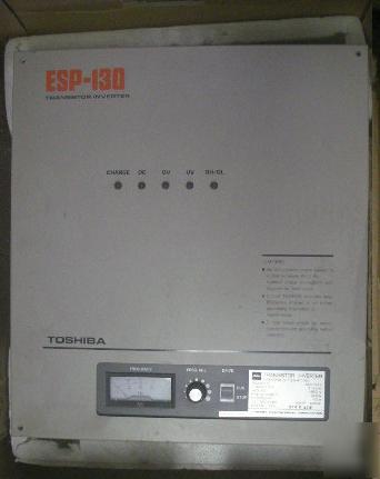 New toshiba esp-130 .in: 460V 60HZ VT130G-4110BD 