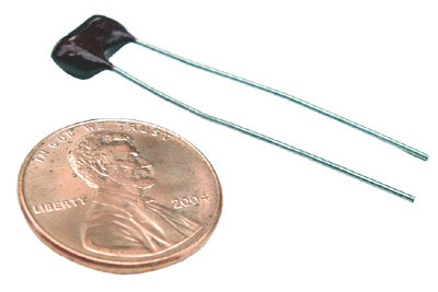 Radial silver dipped mica capacitors ~ 18PF 100V 10% 25